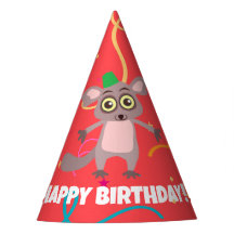 Bush Baby Födelsedagsfest Hat