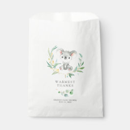 Bush Baby Koala Baby Shower Favor Bags
