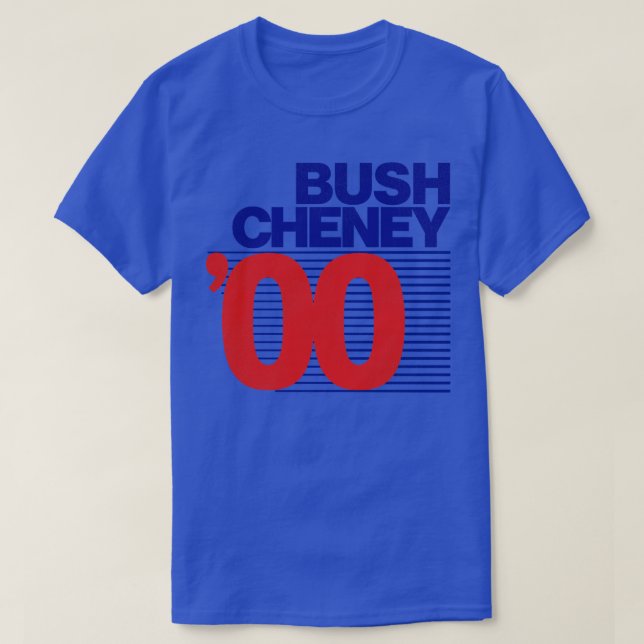 BUSH CHENEY 00 T SHIRT (Design framsida)