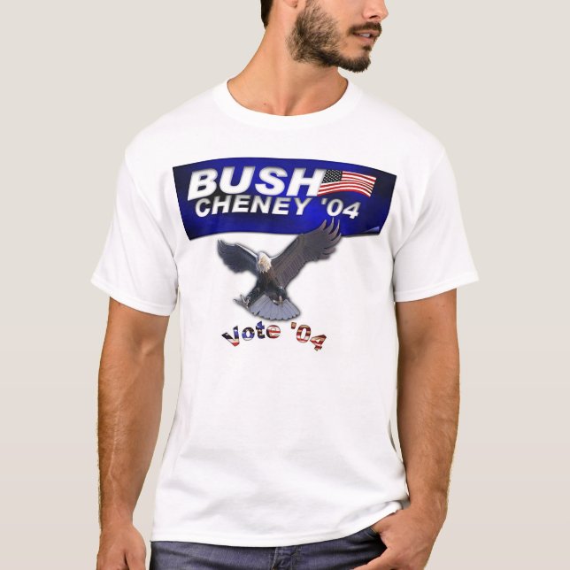 Bush/Cheney '04 T Shirt (Framsida)