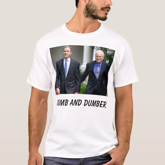 Bush Cheney Tee Shirt (Framsida)