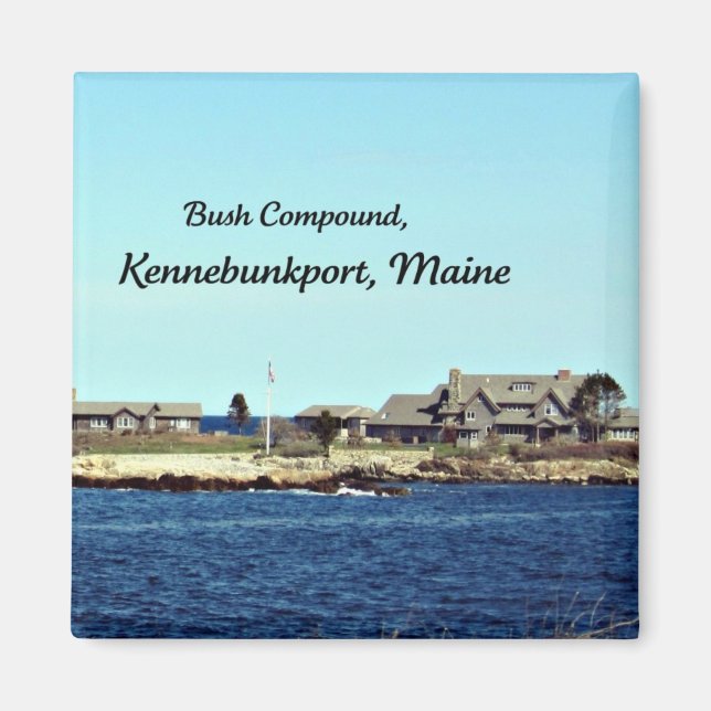 Bush Compound, Kennebunkport, Maine Magnet (Framsidan)