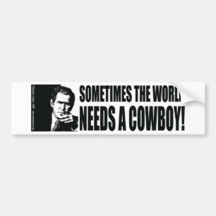 Bush Cowboy Bildekal