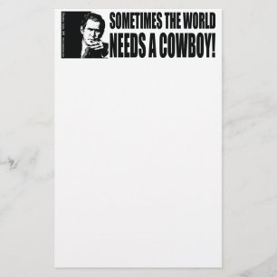 Bush Cowboy Brevpapper