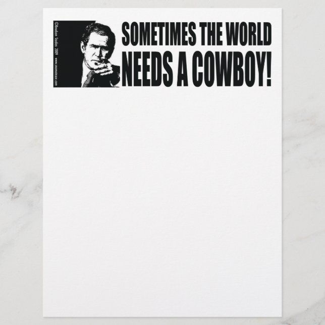 Bush Cowboy Reklamblad (Framsidan)