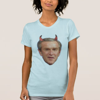 Bush - djävulen, Cheney - djävulen T-shirt
