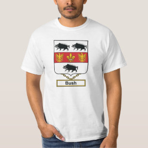 Bush familjvapensköld t shirt