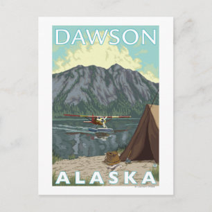 Bush Flygplan & Fishing - Dawson, Alaska Vykort