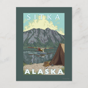 Bush Flygplan & Fishing - Sitka, Alaska Vykort