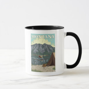 Bush flygplan & fiske - Montana Mugg