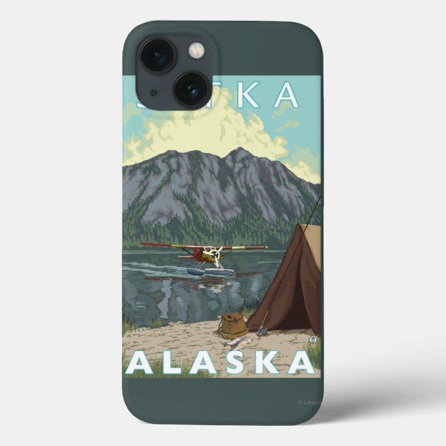 Bush flygplan & fiske - Sitka, Alaska (Baksida)