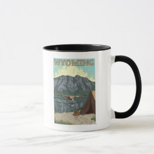 Bush flygplan & fiske - Wyoming Mugg