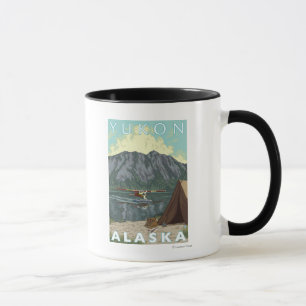 Bush flygplan & fiske - Yukon, Alaska Mugg