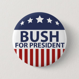 Bush för president knapp