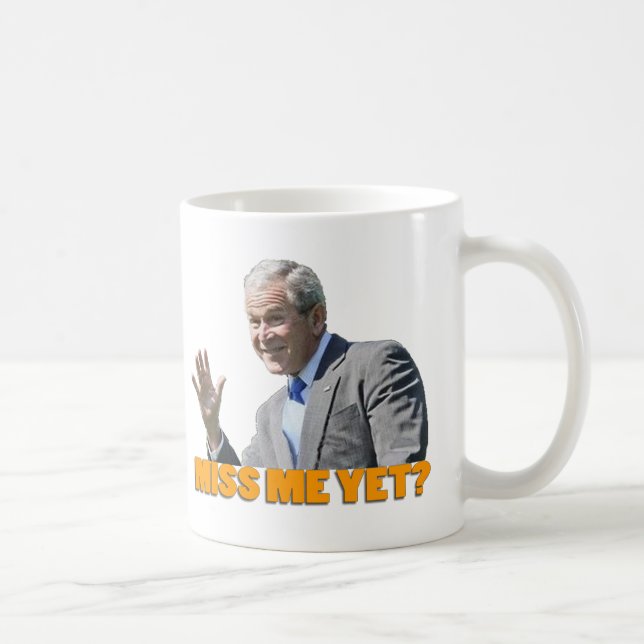 Bush "Fröcken jag ännu?", Kaffemugg (Höger)