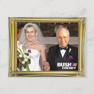 Bush_Gay_Giftermål Vykort