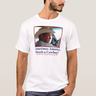 BUSH-HAT. - vit-Cowboy-eps Tee
