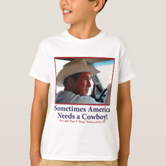 BUSH-HAT-white-Cowboys-eps Tee