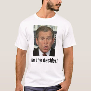 Bush: Mig förmiddag avgörande lopp! med bilden Tee Shirt