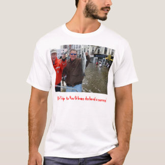 Bush New Orleans, Bush resa till New Orleans de… Tee