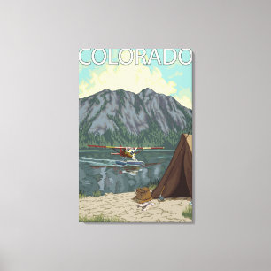 Bush plana FishingColorado Canvastryck