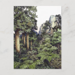 Bush Prints New Zealand Vykort