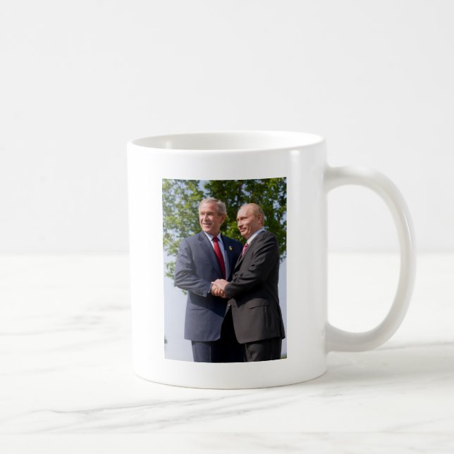 Bush & Putin Kaffemugg (Höger)