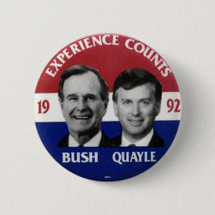 Bush-Quayle jugate - knäppas Knapp