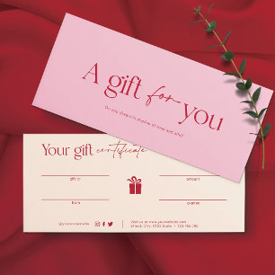 Bush Rosa Beauty Salon Gift Card