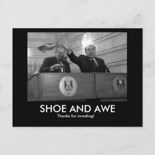 BUSH Shoe och Awe Vykort