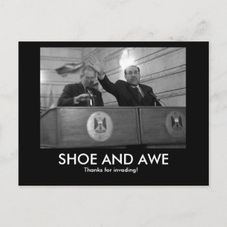 BUSH Shoe och Awe Vykort