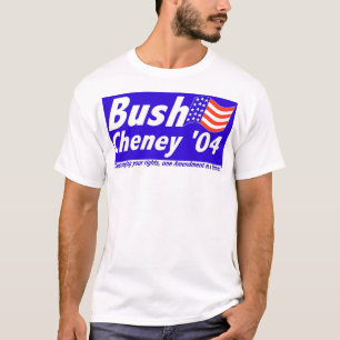 Bush som förstör rättigheter t-shirt