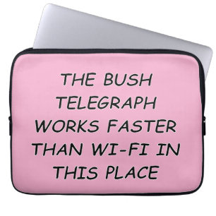 Bush Telegraph Laptop Fodral