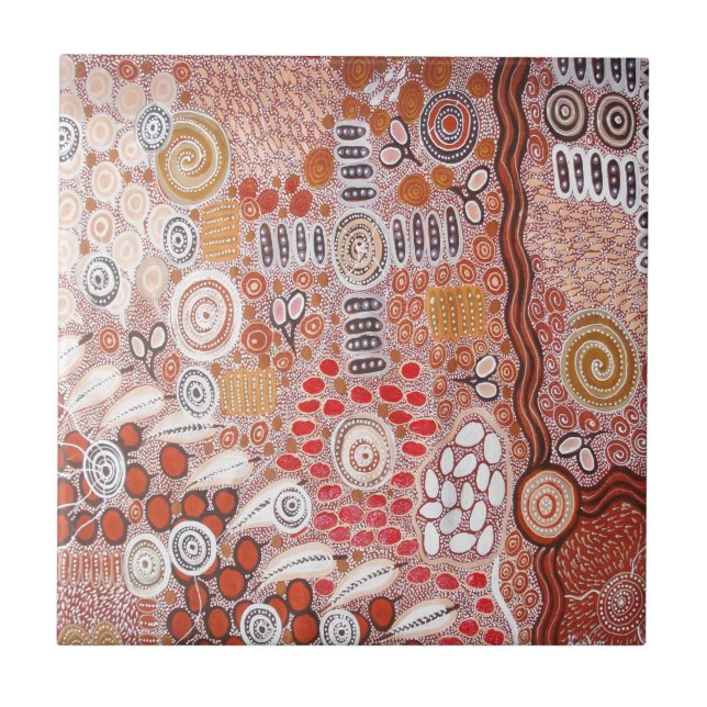 Bush Tucker Kakelplatta (Framsidan)