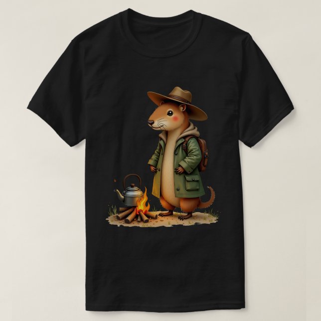 Bush Vombat T Shirt (Design framsida)