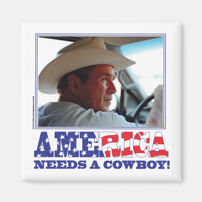 BushAMERICA Magnet (Framsidan)