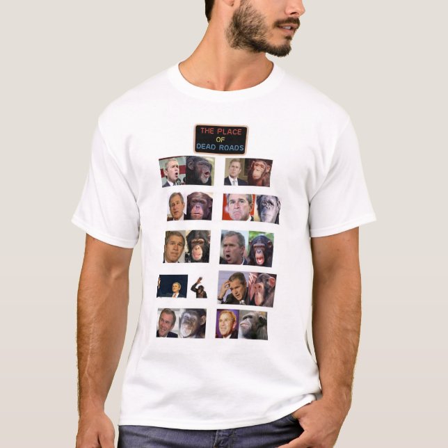BushChimp T-shirt (Framsida)