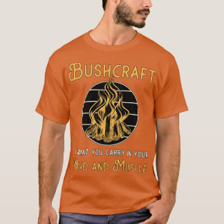 Bushcraft Natature Äventyr Survival utomhus T Shirt