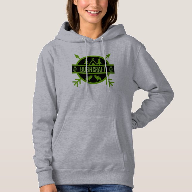 Bushcraft Nature Survivalists T Shirt (Framsida)