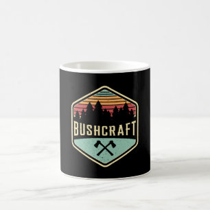 Bushcraft Retro Survival Survivor Bushcrafter Gift Kaffemugg