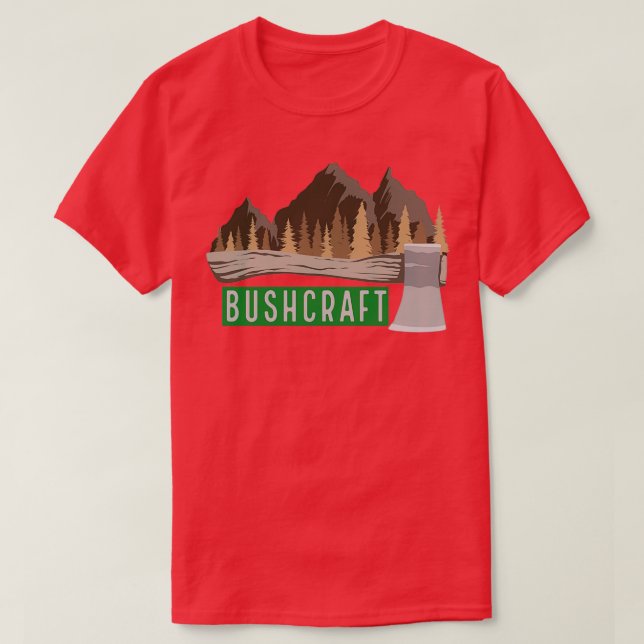BUSHCRAFT SKILLS STEN T SHIRT (Design framsida)