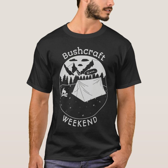 Bushcraft Weekend T Shirt (Framsida)