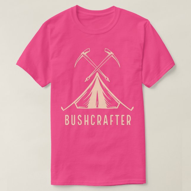 Bushcrafter 7 t shirt (Design framsida)