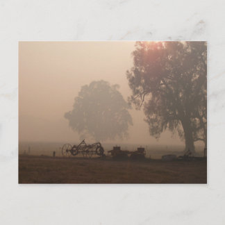 Bushfire Smoke Postcard Vykort