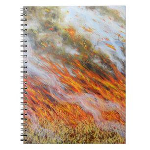 BushfireInferno 2014 Anteckningsbok Med Spiral