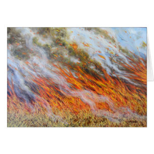 BushfireInferno 2014 Hälsningskort
