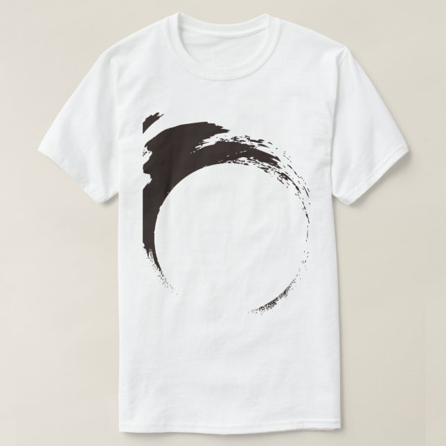 Bushi Samurai Illustration T Shirt (Design framsida)