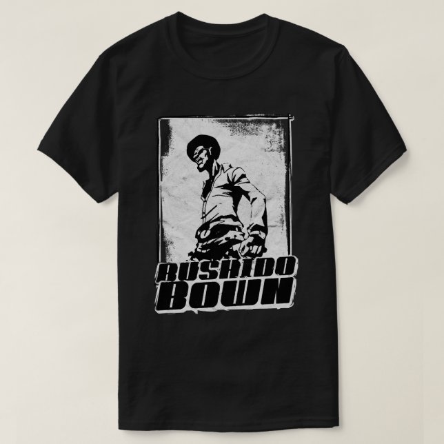 Bushido Brown Classic T Shirt (Design framsida)
