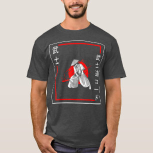 Bushido Code Samurai Calligraphy Japansk Vintage T Shirt