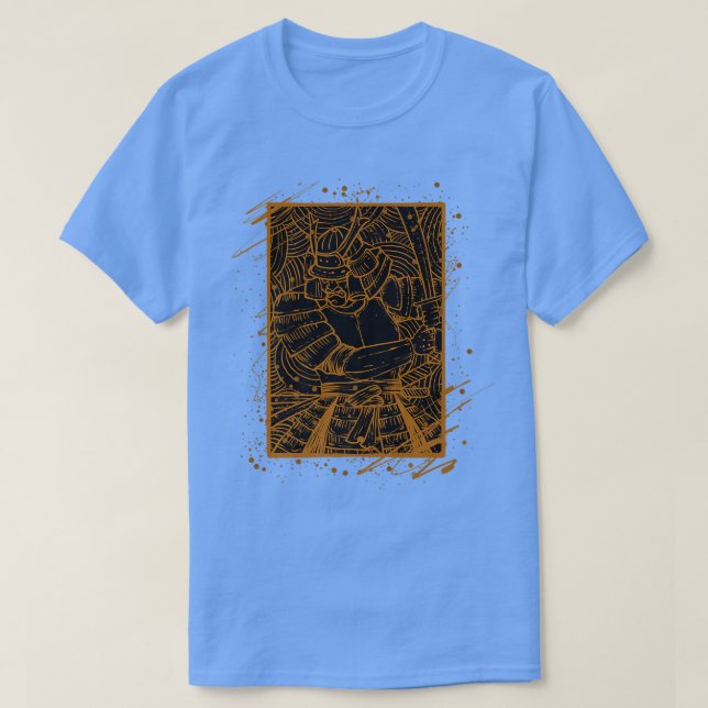Bushido Code Samurai Japan Gift (2) T Shirt (Design framsida)